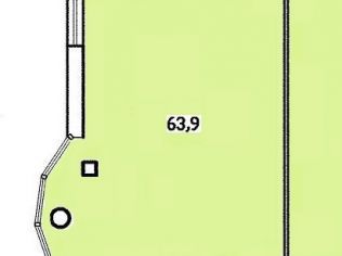 Аренда офиса 63.9 м2 в офисном здании, метро Чёрная Речка