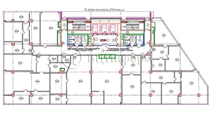 Аренда офиса 799.8 м², Пулковское шоссе - фото 4