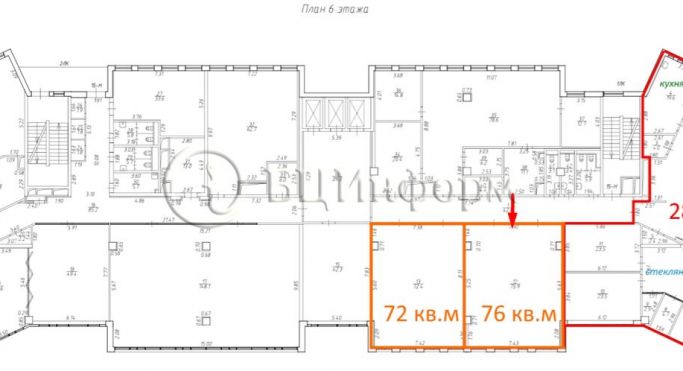 Аренда офиса 75.9 м², улица Профессора Качалова - фото 3