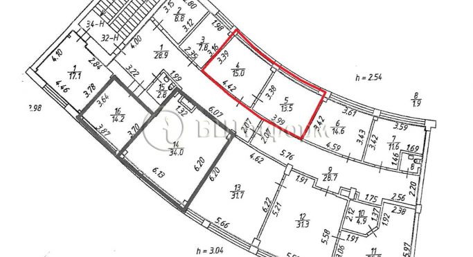 Аренда офиса 28.5 м², Литовская улица - фото 4