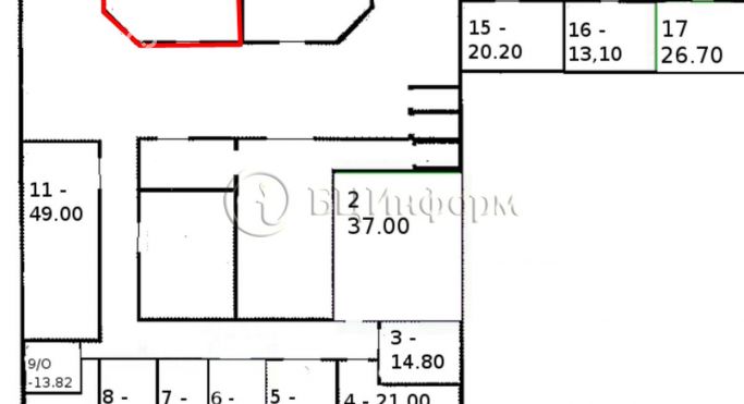 Аренда офиса 26.7 м², Шлиссельбургский проспект - фото 4