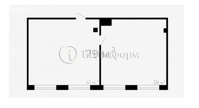 Аренда офиса 79 м², проспект Обуховской Обороны - фото 5