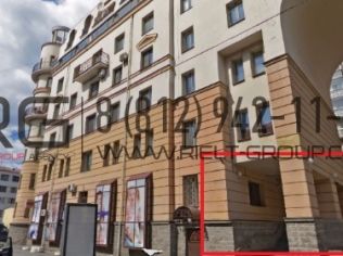 Продажа помещения свободного назначения 77 м2, метро Петроградская