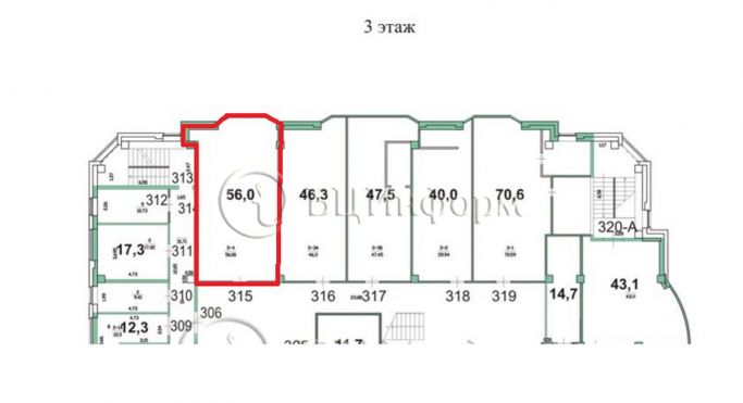 Аренда офиса 56 м², улица Аккуратова - фото 5