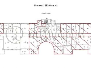 Аренда офиса 1273.6 м²