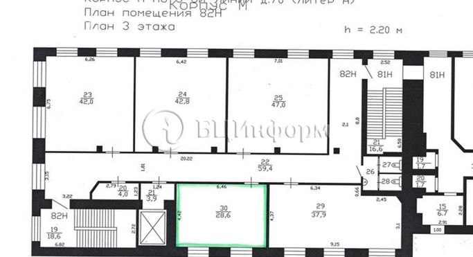 Аренда офиса 28.6 м², 5-я линия Васильевского острова - фото 4