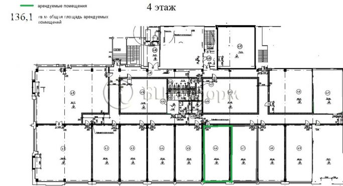 Аренда офиса 68.1 м², Магнитогорская улица - фото 3