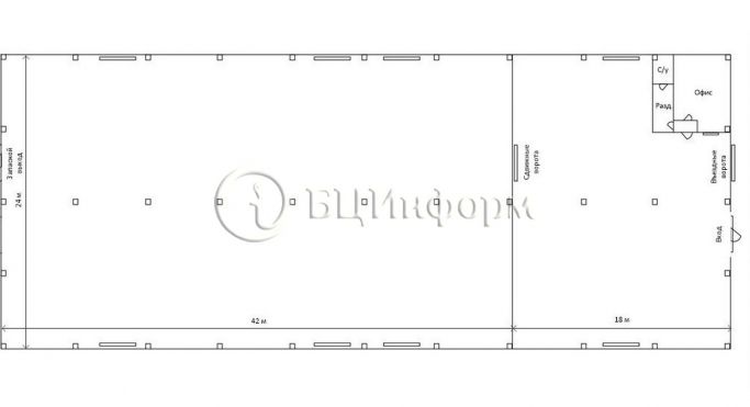 Аренда склада 1500 м², 1-й Верхний переулок - фото 3