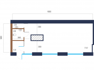 Продажа помещения свободного назначения 90 м²