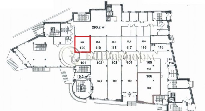 Аренда офиса 34.6 м², Вербная улица - фото 4