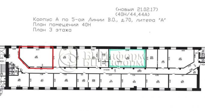 Аренда офиса 54.4 м², 5-я линия Васильевского острова - фото 5