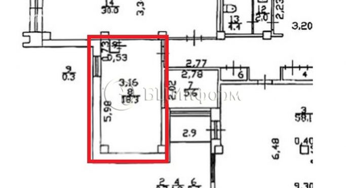 Аренда офиса 18.3 м², Кантемировская улица - фото 4