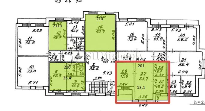 Аренда офиса 53.1 м², Индустриальный проспект - фото 4