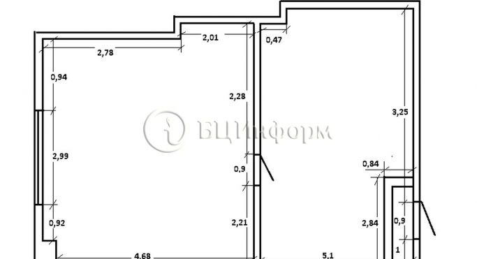 Аренда офиса 50.5 м², Уральская улица - фото 5
