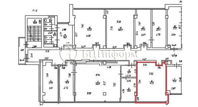 Аренда офиса 41.5 м², проспект Юрия Гагарина - фото 5