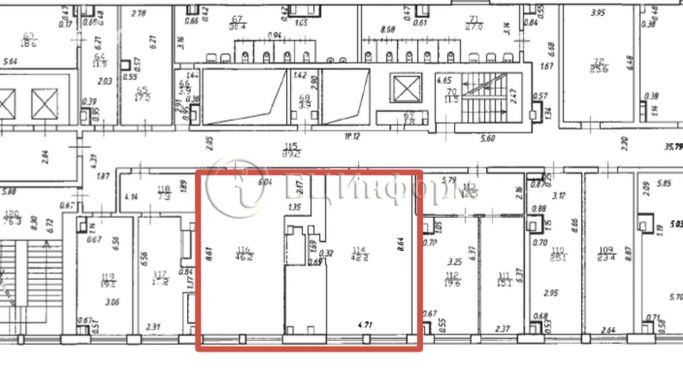Аренда офиса 88.4 м², проспект Обуховской Обороны - фото 5