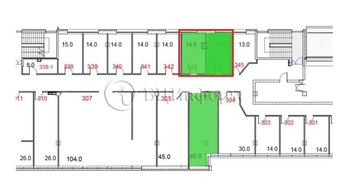 Аренда офиса 28 м², проспект Маршала Блюхера - фото 3