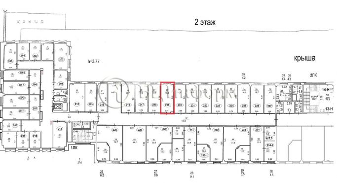 Аренда офиса 17.2 м², Бухарестская улица - фото 4