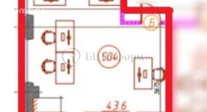 Аренда офиса 43.6 м², Лодейнопольская улица - фото 3