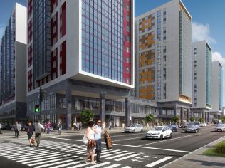 Продажа помещения свободного назначения 56.8 м2 в апарт-комплексе, метро Бухарестская