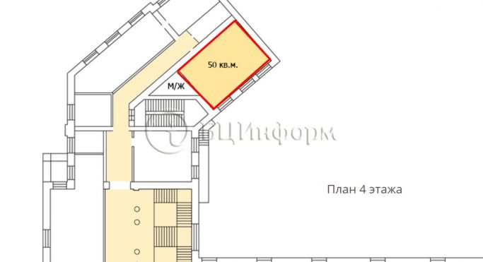 Аренда помещения свободного назначения 50 м², набережная реки Смоленки - фото 3