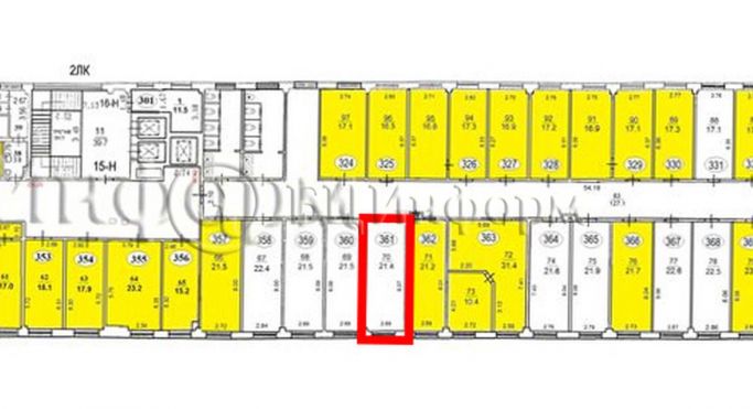 Аренда офиса 21.4 м², Бухарестская улица - фото 4