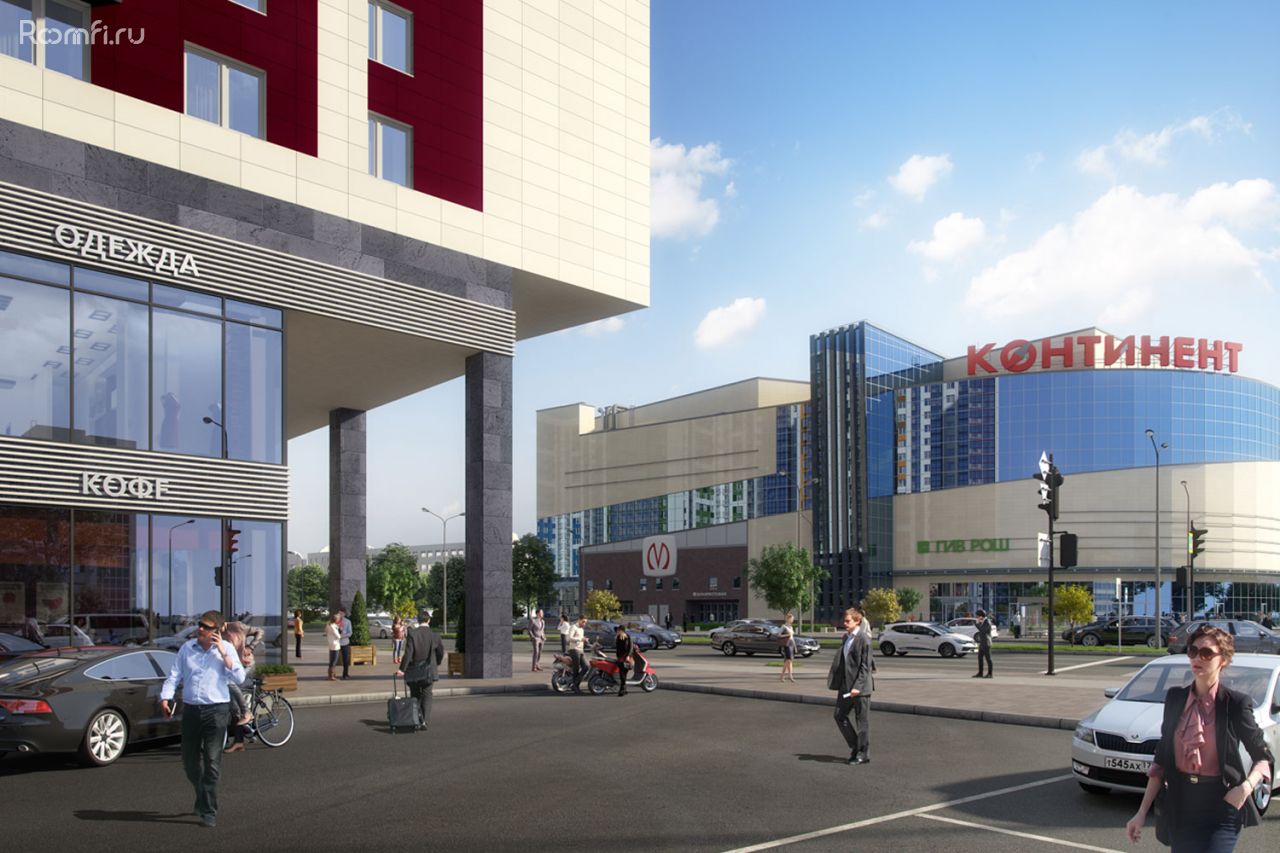 Продажа торгового помещения 29.5 м2 в апарт-комплексе, метро Бухарестская, улица Салова - фото 1