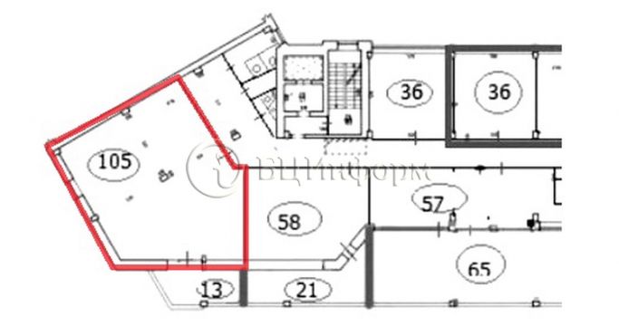 Аренда офиса 116 м², шоссе Революции - фото 5