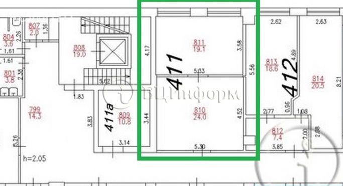 Аренда офиса 43.1 м², Новолитовская улица - фото 4