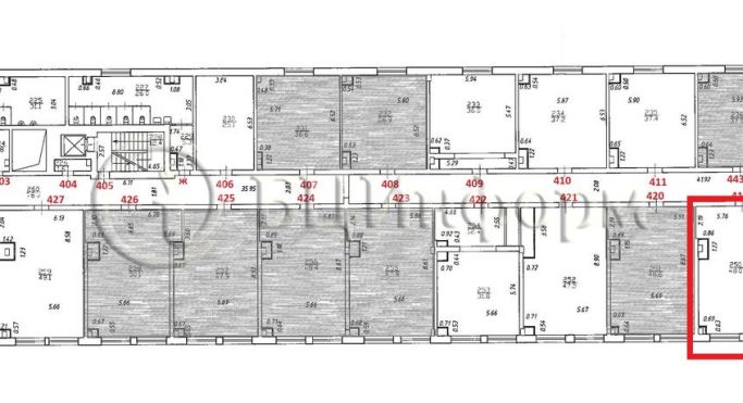 Аренда офиса 48 м², проспект Обуховской Обороны - фото 5