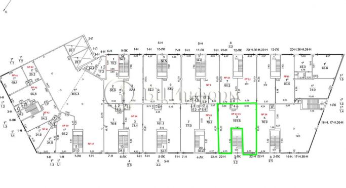 Аренда торгового помещения 164.8 м², Заневский проспект - фото 1