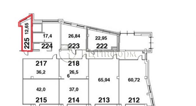 Аренда офиса 12.7 м², Вербная улица - фото 4
