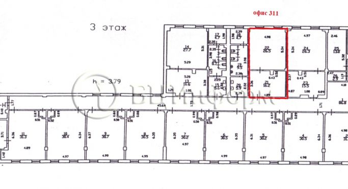 Аренда офиса 42.7 м², Суворовский проспект - фото 5