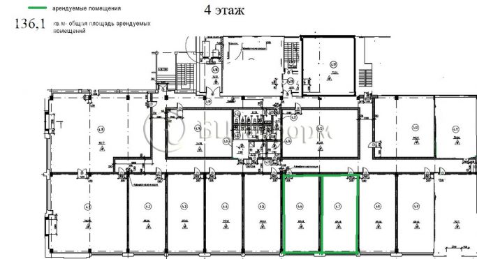 Аренда офиса 136.1 м², Магнитогорская улица - фото 5