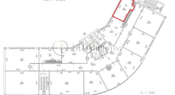 Аренда офиса 19.2 м², Мельничная улица - фото 4