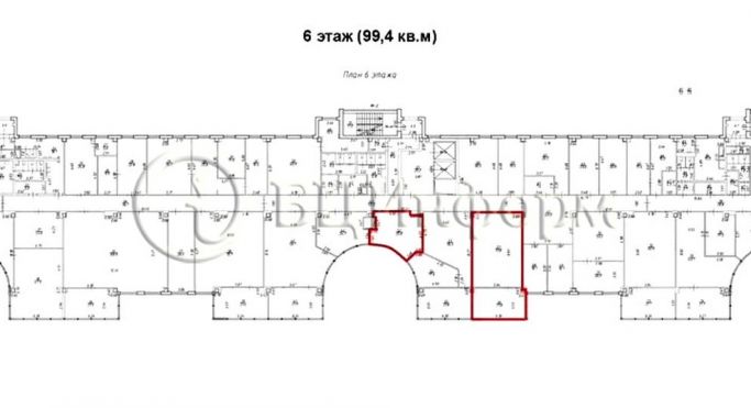 Аренда офиса 3680 м², Аптекарская набережная - фото 4