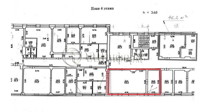 Аренда офиса 56.6 м², Уральская улица - фото 3