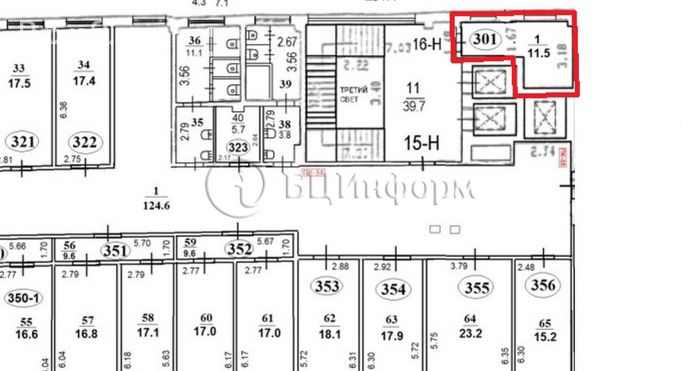 Аренда офиса 10.6 м², Бухарестская улица - фото 4