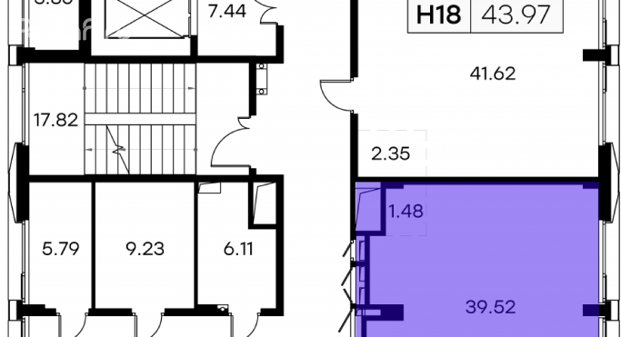 Продажа офиса 41 м², Паромный переулок - фото 2