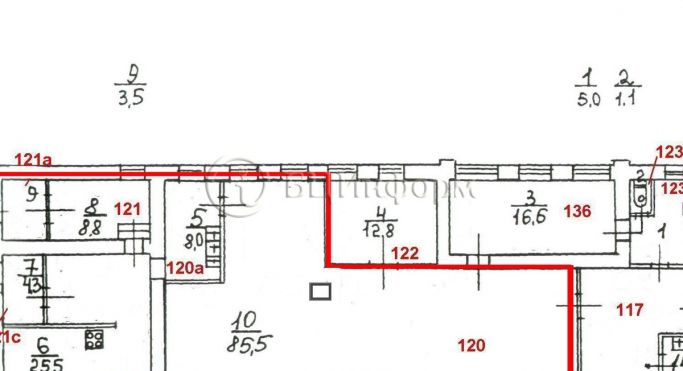 Аренда помещения свободного назначения 135.6 м², Детский переулок - фото 2