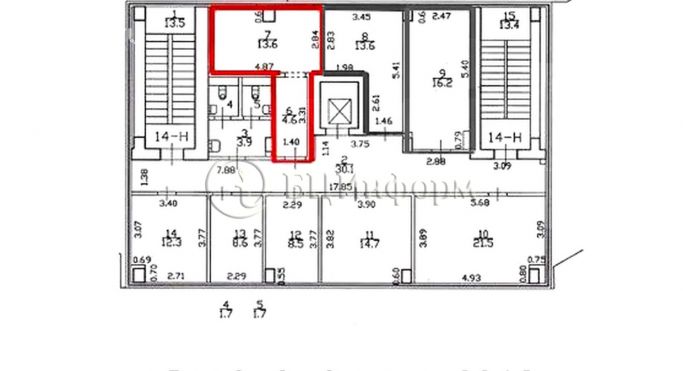 Аренда офиса 24.2 м², улица Салова - фото 4