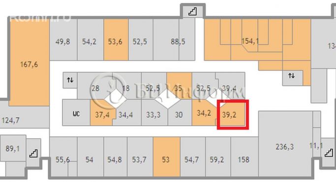 Аренда офиса 39.2 м², Бумажная улица - фото 4