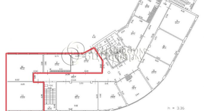 Аренда офиса 146.5 м², Мельничная улица - фото 4