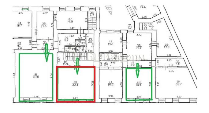 Аренда офиса 33.3 м², улица Степана Разина - фото 4