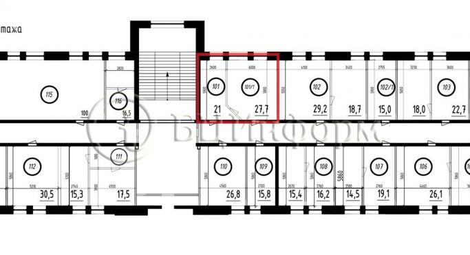 Аренда офиса 48.7 м², Петровская коса - фото 3