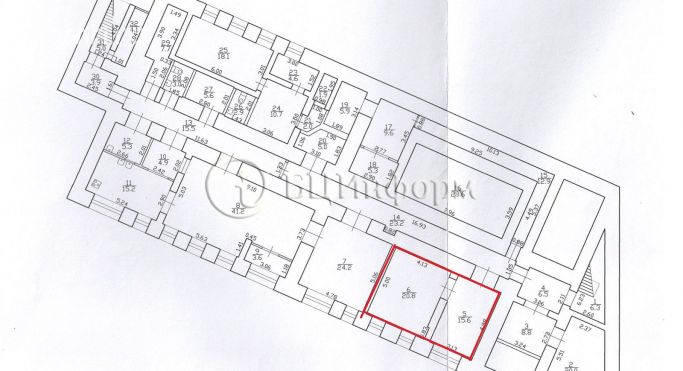 Аренда помещения свободного назначения 36.4 м², Большой Сампсониевский проспект - фото 1