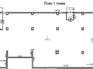 Аренда помещения свободного назначения 581 м²