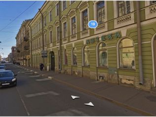 Аренда помещения свободного назначения 124 м2, метро Адмиралтейская