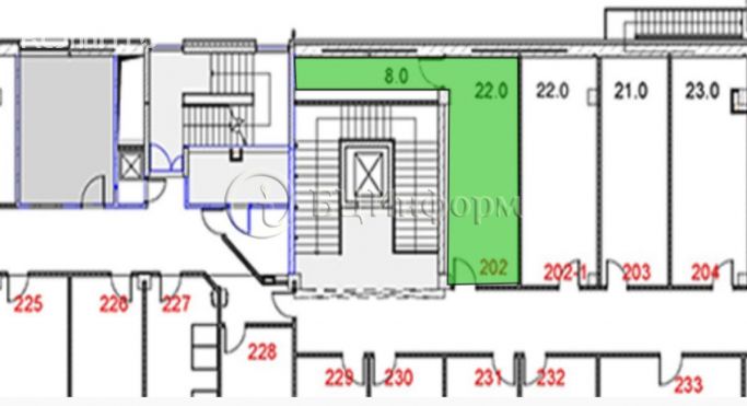 Аренда офиса 30 м², проспект Маршала Блюхера - фото 4