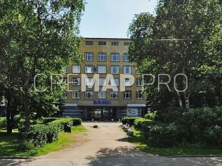 Аренда офиса 52.9 м2 в бизнес-центре, метро Василеостровская